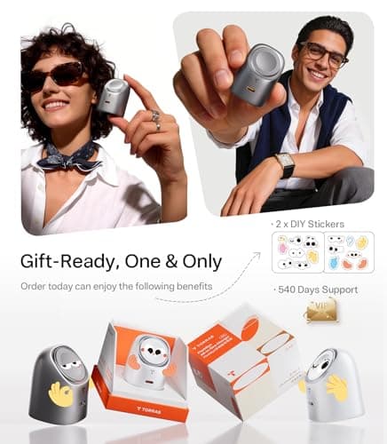 TORRAS Flasheye for Apple Watch Charger & iPhone Charger, 2-in-1 GaN 45W Phone Charger Fast Charging, 90° Foldable USB C Wall Charger Block for iPhone 17/16/15,iPad,MacBook,AirPods,Android, Space Grey - Thumbnail 6