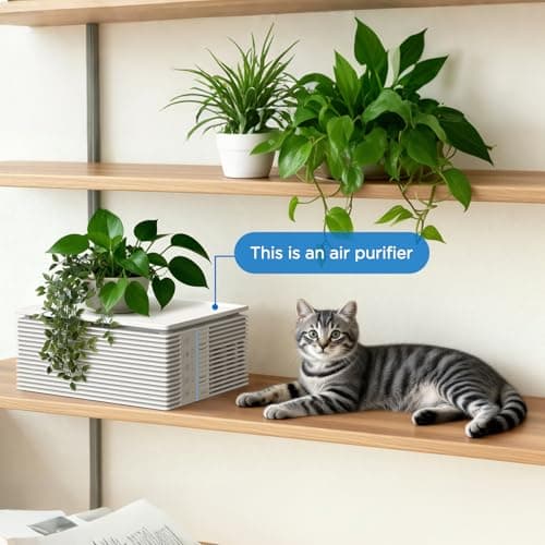 Air Purifiers for Home Large Room Up to 1300 Ft², MOOKA HEPA Air Purifier for Home Pets with Washable Pre-Filter, Fragrance, Air Cleaner for Pet Hair Odor in Bedroom, Dorm Room, Office, White - Thumbnail 2