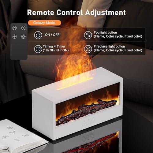 Fireplace Flame Air Diffuser Humidifier - Thumbnail 6