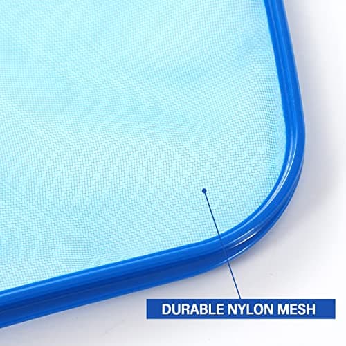 coclothy Pool Net - Pool Skimmer Net with Plastic Frame, Skimmer Net with Fine Mesh Net, Pool Nets for Cleaning Leaf of Swimming Pools, Spa, Hot Tubs - Thumbnail 5