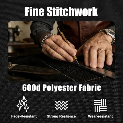 Ostlttyn Art Portfolio Case, Waterproof 18x24 Inch Large Art Portfolio Bag with Shoulder Strap for Artwork, Poster, Sketching, and Drawing, Black - Thumbnail 5