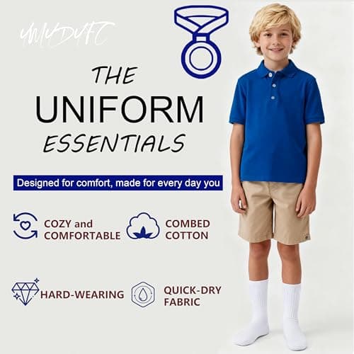 9P Kids Socks Boy&Girl Toddler Crew Ruffle Sock Dress School Uniform - Thumbnail 5