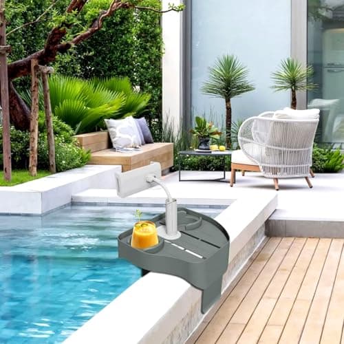 Ptazucv Spa Gift Set - Hot Tub Tray with Adjustable Phone Holder, Hot Tub Accessories, Perfect for Relaxation in Inflatable Hot Tub/Pool, Unique Gifts for Women, Mom and Parents - Thumbnail 5