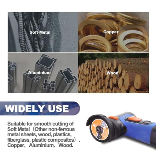 HSS Circular Saw Blade 2inch - BRSCHNITT 8PCS 72T 10mm Bore Cutting Discs for Cutting Wood, Copper, Aluminum, Plastic and Soft Metal - Thumbnail 4
