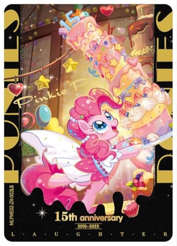 KAYOU My Little Pony Friendship Eternal Cards, Moon Edition Series 2, English, 12 Blister Packs Display with Promo Card, Anniversary Celebration Theme - Thumbnail 5