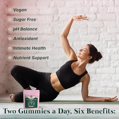 Premium Feminine Balance Gummies for Women - Hawaiian Pineapple Gummies for Women PH Balance Wellness, Immune Support, Vegan Daily Supplement for Odor and Flora Health , 60 Counts - 30 Servings - Thumbnail 3