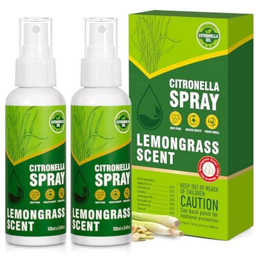 SCENTORINI Citronella Spray, DEET-Free, 6.76 oz (2 Pack), Air Freshener Spray, Plant-Based Essential Oil Spray for Home, Outdoor, Camping, Hiking, Traveling, Fishing - Image 1