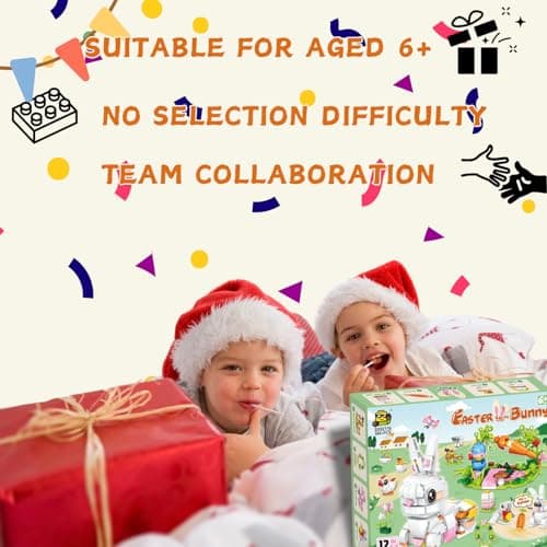 Tecnobicho STEM 12-in-1 Rabbit Building Blocks Toys for Boys Girls 6 7 8 9 10 11 12 Years Old Creative Bunny Building Set Valentines Christmas Birthday Gifts - Thumbnail 6