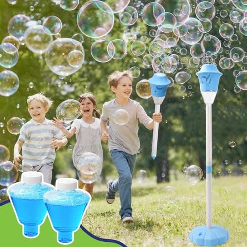 Bubble Stand Machine, Outdoor Tall Bubble Maker,47 Inches - Image 1