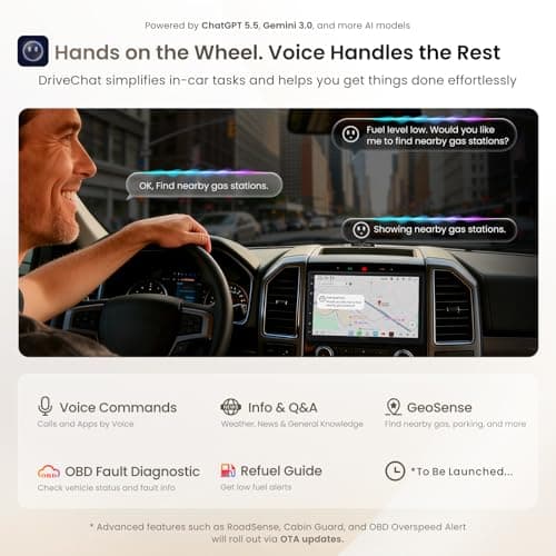 ATOTO S8L 7 inch AI Android Double Din Car Stereo, with OBD, Wireless CarPlay & Android Auto, 4G+64G, 4G SIM/Wi-Fi, AI Agent, DSP 32Band EQ/SCVC, HDMI in/Out, GPS Track, HD LRV - Thumbnail 3