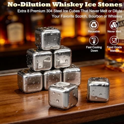 Nisuez Wooden Whiskey Glass,Charred Wooden Whiskey Drinking Glass Set of 2,10oz Handcrafted Premium Retro Cup for Men,Husband,Dad,Whiskey Lovers for Birthday & Father's Day. - Thumbnail 2