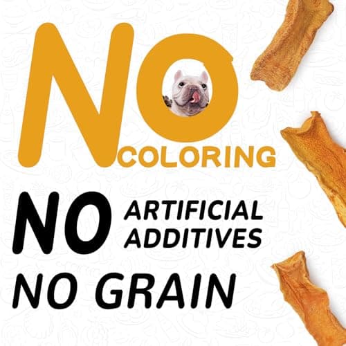 PAWUP Dog Treats, Dehydrated Pumpkin Slices, 100% Single Ingredient, Easy to Digest, Low Fat Dog Snacks for Small & Medium Dogs, Great for Sensitive Stomachs, 5.29 oz,14-16 Counts - Thumbnail 3