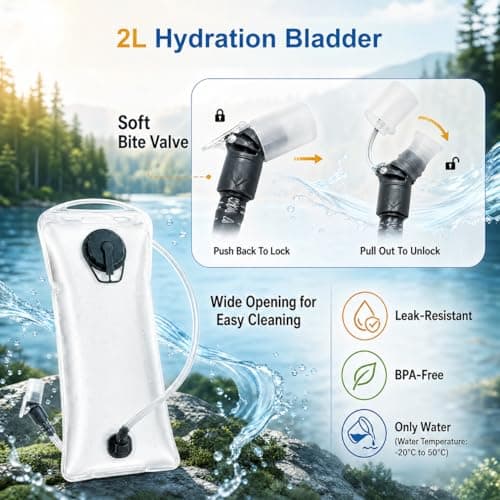 Cooling Vest for Men and Women, Reflective Running Hydration Backpack - Thumbnail 4