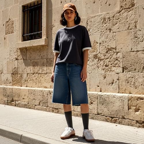 Vilanva Women's Lace Detail Fashion Sneakers Comfortable Casual Dress Sneakers with Retro Gum Sole Walking Trendy Footwear - Thumbnail 3