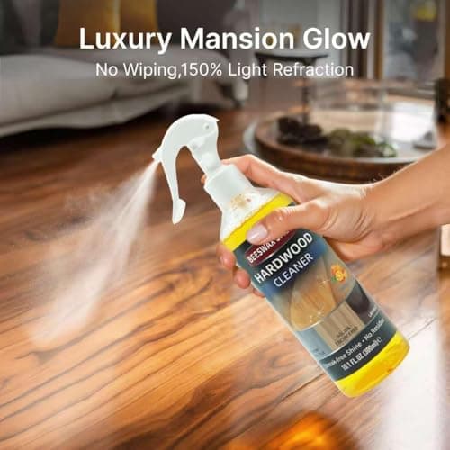YYSTEBS Furniture Polish Kit: Wood Cleaner Spray & Nourishing Care Oil – For Floors, Kitchen Tables, Desks & All Home Wood Furniture (300ml+120g) - Thumbnail 3