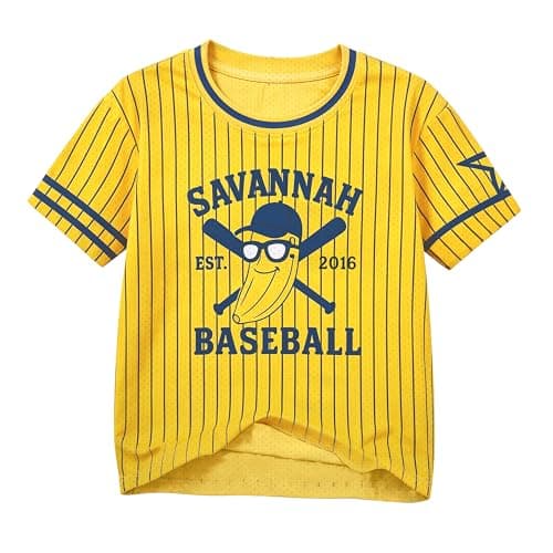 Toddler Baseball Shirts for Boys Girls Baseball Team Fan Jersey Shirt Kids Ballgame Tee Funny Game Day Short Sleeve Tops - Image 1