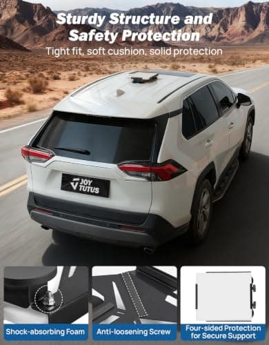 JOYTUTUS Magnetic Car Mount for Starlink Mini 200lbs Heavy Duty, Quick Release for RVs, UTVs,SUV, Boat,Truck with Straps Black - Thumbnail 5