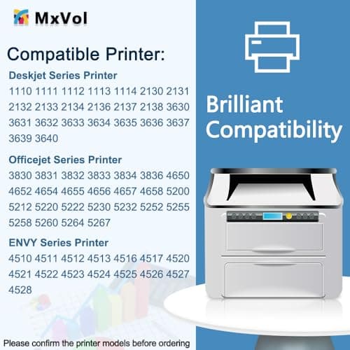 63XL Ink Cartridge Replacement for HP Ink 63 XL HP63 combo pack black color - Thumbnail 3