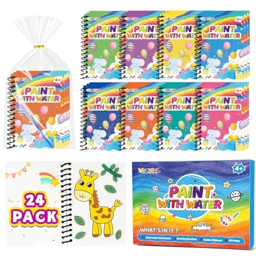 24 Pack Coloring Books Party Favors for Kids Ages 4-8 Brithday Party Favor Goodie Bags Stuffers for Kids Students Birthday Return Gifts Classroom Prizes Art Crafts - Image 1