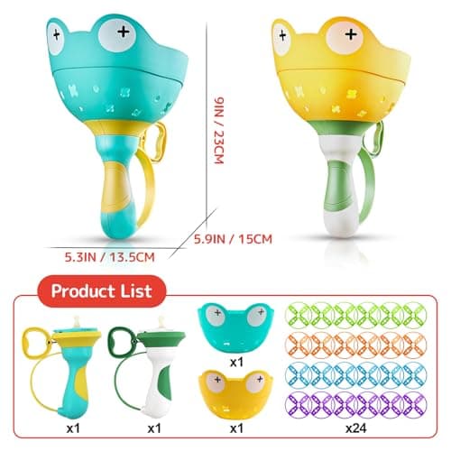 pamexin Outside Toys for Kids Ages 4-8 - Manual Capture Catching Game - Toddler Chasing Toy for Boys & Girls, Ages 3-7 - Outdoor Fun Family Games - Thumbnail 5