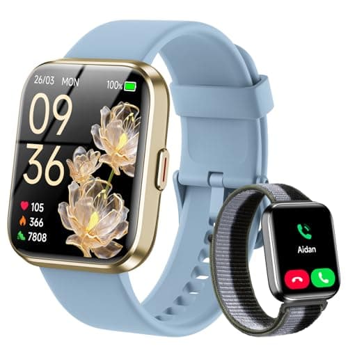 Smart Watch (Android & iPhones), 1.83" HD Alexa Built-in Smart Wacthes for Women Men With Heart Rate Monitor, Sleep/Step Tracker, 120+ Sport Modes Fitness Watch for Women, IP68 Waterproof Sport Watch - Image 1