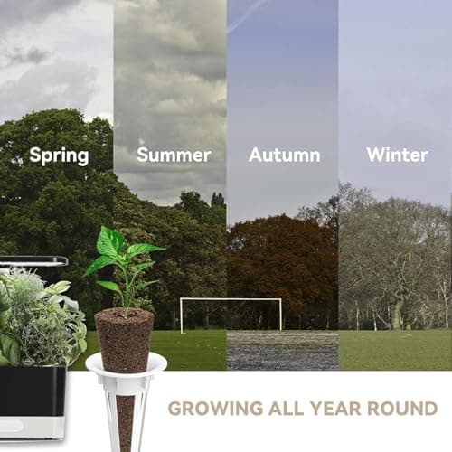 inbloom Salsa Seed Pod Kit for Aerogarden Hydroponics Growing System Kit, 7-Pods (350+ Seeds Included Cherry Tomato, Pepper & Cucumber), Grow Anything Hydroponic Supply for IDoo Ahopegarden - Thumbnail 6