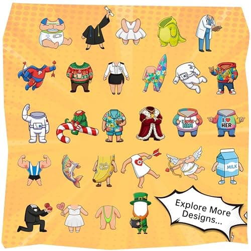 Personalized Face Plush Doll, Custom Photo Pillow for People or Pets, Funny Gag Gift & Unique Anime Perimeter Decor, Customized Humanoid Stuffed Figure,Ideal for,Birthday,2026 Football Tournament. - Thumbnail 2