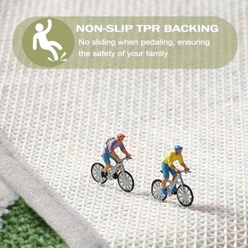 PTAEXCEL Cute Bath Mat, Moss Rug Soft Green Bathroom Rug, Non Slip Bath Mat Super Absorbent, Floral Nature Bathtub Mat Washable for Shower Bathroom Floor (The Reed, 32" x 20") - Thumbnail 5