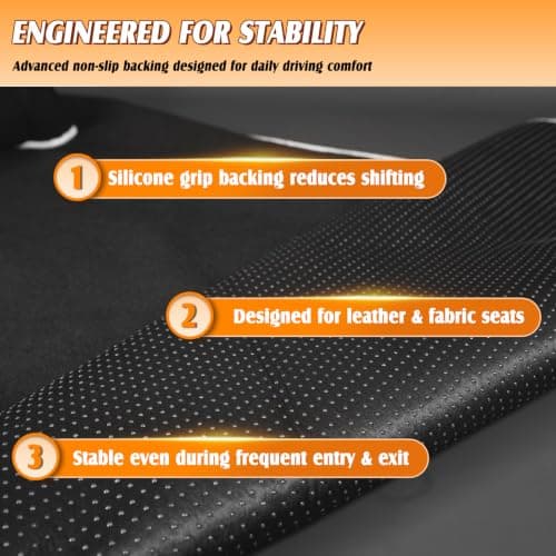KIGEMOS 2 Pack Towel Car Seat Covers, Waterproof Washable Front Seat Protectors with Soft Terry Cloth, Non-Slip Backing, Universal Fit for Cars SUVs Trucks,Gym,Beach,Pets, Kids,Road Trips (Black) - Thumbnail 5