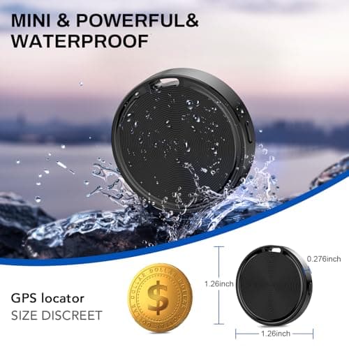 Mini Tracker for Vehicles-Car Tracker Device Hidden for Vehicles, Real-Time Tracking for Kids, Car, Pets, Works with Find My, No Monthly Fee or Subscription(Available for Android and iOS) - Thumbnail 6