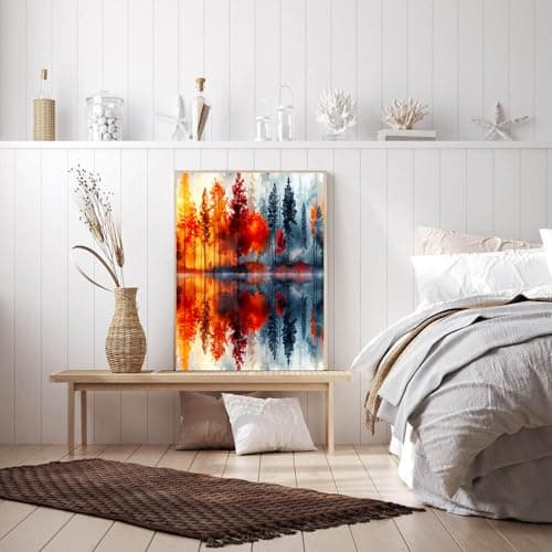 igoodom Diamond Art Kits for Adults, Landscape Diamond Painting Kit, Full Drill Round Landscape Diamond Art Kits, DIY Gem Art and Crafts for Home Wall Decor Gift 12x16inch - Thumbnail 5