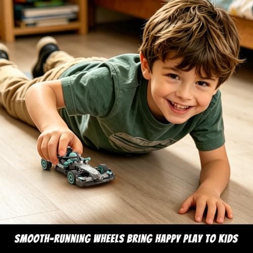 Xbert Race Cars Building Sets, High-Speed Car Toy for Kids Boys, Model Car Kits for Display and Play, Vehicle Building Blocks Set, for Racing Cars Fans - Thumbnail 3