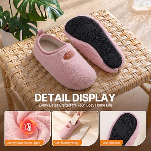 ATHMILE House Slippers for Women Men Lightweight Barefoot Slippers Non-Slip Indoor Outdoor Slipper Socks Cozy Slip-on House Shoes for Home Travel Yoga Camping Hospital Gifts for Women Men - Thumbnail 4