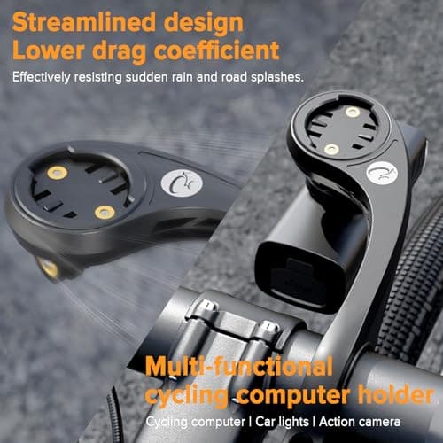 CL350 Bike Front Light with GoPro Mount & Cycling for Night Daytime Riding, 4 Modes 4000mAh USB Rechargeable Bike Headlight, Auto On/Off, IPX4 Waterproof 220° Wide Beam Warning Lamp - Thumbnail 2