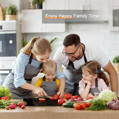 Black Cutting Boards for Kitchen, Large Acrylic Cutting Board with Counter Lip Countertop Protector, Non-Slip Tablas Para Picar Cocina, Kitchen Decor Apartment Essentials House Warming Gifts(24"x18") - Thumbnail 5