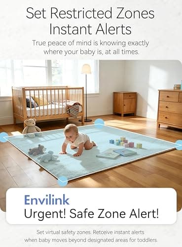 Envilink No WiFi Baby Monitor, 2 Cameras 1080P High Definition Screen, Baby Monitor with Camera and Audio, Night Vision, 2-Way Talk, VOX, 5 Lullabies, 1200ft Long Range 2.8" LCD Display for Home Use - Thumbnail 4