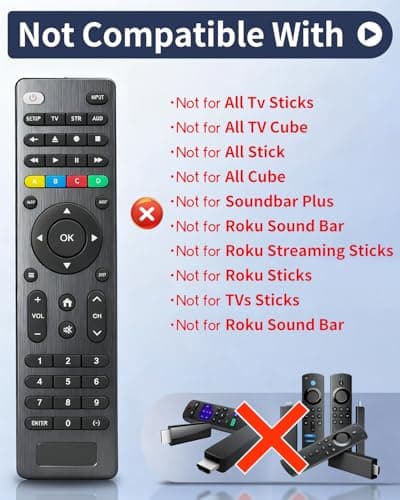 Universal TV Remote Control Compatible with Samsung, LG, Sony, Vizio, Hisense, TCL, Philips, RCA, Sharp, Onn, Westinghouse, Element, Sanyo, Emerson, and More Brands - Thumbnail 5