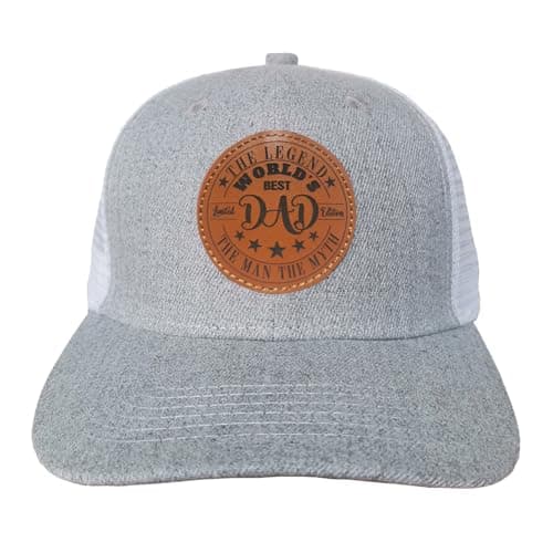 World's Best Dad Hat Adjustable Baseball Cap Christmas Father's Day Birthday Gifts Trucker Hat for Dad Daddy