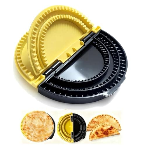 FKKWUOT 3 In 1 Tortilla Sealer,Tortilla Sealer and Crimper for 6,8,10 Inch Wraps,Easy Clean,Make Sealed Tacos, Burritos, Sandwich, Pasties, Dumplings - Image 1