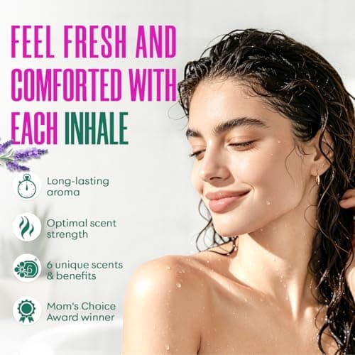 Shower Steamers Aromatherapy 18 Pack, Fathers Day Gift for Dad Husband from Wife Daughter, Gifts for Women Mom, Shower Bombs Natural Organic Essential Oil, Relaxation & Self Care Home SPA - Thumbnail 3