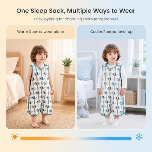 i-baby Baby Sleep Sack 9-12M, Toddler Sleeping Bag with Outlast® Smart Temperature Regulation, 0.5 TOG Soft Lightweight Baby Wearable Blanket for Infants Baby Essentials - Thumbnail 5