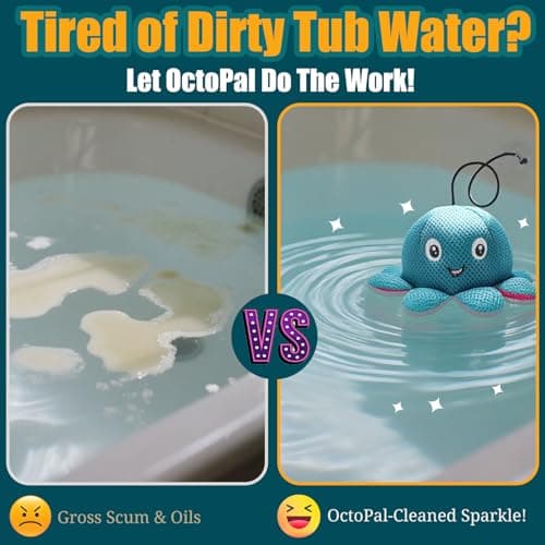 Exqusdy Hot Tub Scum Absorber, Reusable Spa Oil Absorbing Sponges with Waterproof Bag, 2PCS - Thumbnail 2