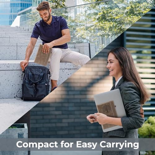 BIYUNRO Lined Journal Notebook for Women & Men, Hardcover Leather Journals for Writing, Diary, Journaling, Bible, Work & Travel, A5 (Green) - Thumbnail 4