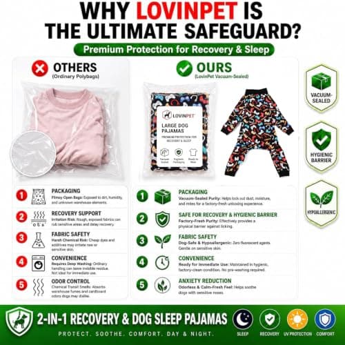 LovinPet Large Dog Pajamas, Game Console Print,UV Protection, Wound Care/Post Surgery Dog Clothes, Pet Anxiety Relief, Lightweight Stretchy Pitbull Pullover Shirt, Onesies for Dogs, Pet PJ's,L - Thumbnail 3