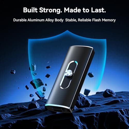 LINTYLE 128GB USB C Flash Drive Dual USB 3.2 Gen 1 Type C & USB A Thumb Drive, 150MB/s 2-in-1 USB-C Memory Stick for iPhone 15/16/17, Android Phone, Tablet, MacBook, Computer – Black (1 Pack) - Thumbnail 6