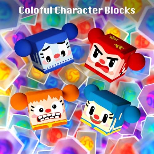 GobiDex 100PCS Magnetic Building Blocks for Kids 3+, Montessori Sensory Toys with Rolling Balls, STEM Educational Gift for Boys and Girls - Thumbnail 6