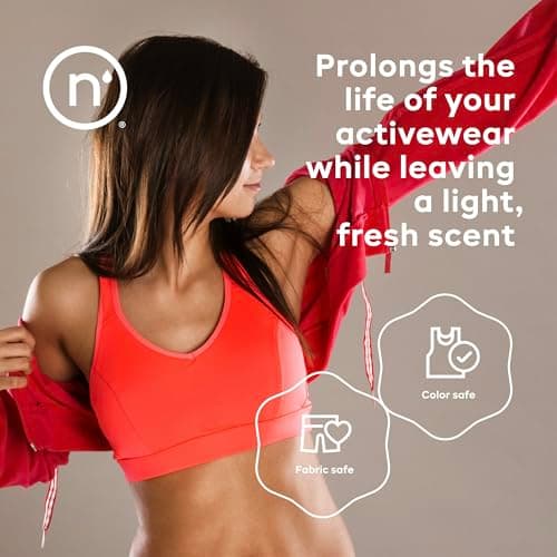 Nonaste Zen Fresh Activewear Laundry Detergent (32 Fl Oz, Pack of 1) – High Performance Detergent, Eliminates Trapped Sweat & Odors | Laundry Safe for Fabrics and Sportswear, Fresh Scent, 16 Loads - Thumbnail 5
