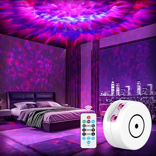Incamity Galaxy Projector, Light Projector, Night Light Projector with 41 Lighting Modes, Galaxy Light Projector with Timer and Remote, for Kids Adults, Bedroom, Home Theater, Christmas - Image 1
