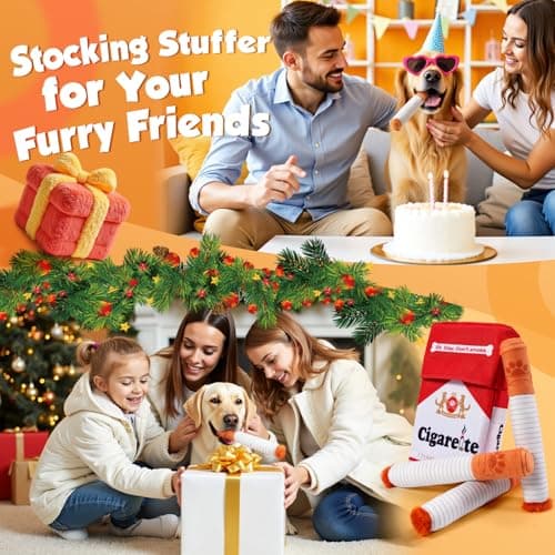 KEZKALS Funny Dog Toys for Small Medium Dogs, 3 Pack Squeaky Interactive Plush Pet Toy with Treat Box, Dog Gifts Stocking Stuffers for Christmas Birthday - Thumbnail 6