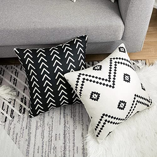 WLNUI Set of 4 Boho Pillow Covers,18x18 Inch - Thumbnail 5